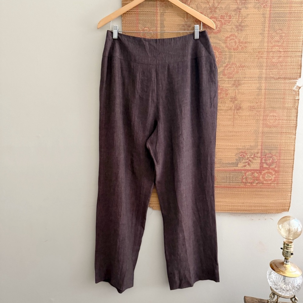 Asiatica Linen Japanese Textile Trousers